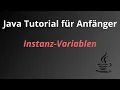 Java Instanz-Variablen