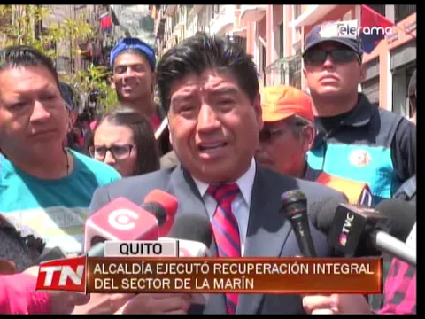 Alcaldía ejecutó recuperación integral del sector de La Marín