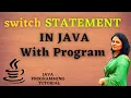 switch Statement in Java switch case in Java switch Statement with Example in Java