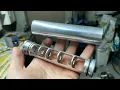 Making a silencing filter on the lathe