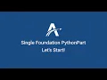 01 Let s Start Single Foundation PythonParts in ALLPLAN