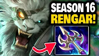 HOW to RENGAR jungle in SEASON 16