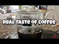 how to make real taste of coffee tea in Pyrex Percolator