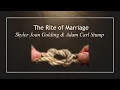 The Wedding of Skyler Joan Guldin Adam Carl Stump