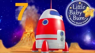 Numbers Song Space Rocket Ship Nursery Rhymes for Babies by LittleBabyBum - ABCs and 123s
