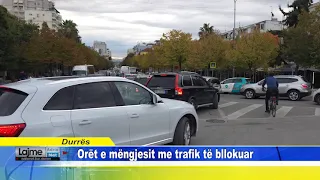 Orët e mëngjesit me trafik të bllokuar