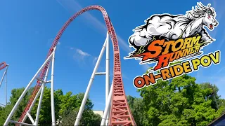 Storm Runner Front Row POV Hersheypark Intamin Hydraulic Launch Coaster