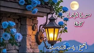 سورة البقرة كاملة للشيخ ياسر الدوسري لحفظ وتحـصين المنزل وجلب البركة وطرد الشياطين 