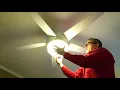 How to Remove Dome Globe Glass Light Replacement on Hampton Bay Ceiling Fan Windward II