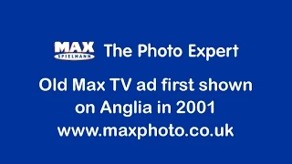 Max TV ad on Anglia 2001