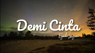ezad lazim demi cinta official lyrics video hq audio version 