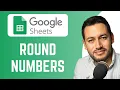 How To Round Numbers in Google Sheets ROUND function explained Google Sheets Tutorial