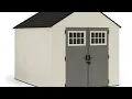 The best Vinyl Shed Suncast Tremont shed review from menards