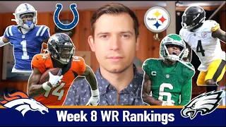 Week 8 Wide Receiver Rankings Top 60 2025 Fantasy Football
