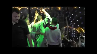 من فرحة الشجرة اخويا حاتم ابو زهران اسمع النجم سيد حلمى الفرحة حلوة داخل شركة السلطان للحفلات دندنها