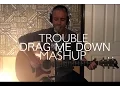 Download Lagu One Direction - Drag Me Down // Taylor Swift - I Knew You Were Trouble Acoustic MASHUP