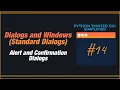PYTHON TKINTER GUI SIMPLIFIED - Standard Dialogs
