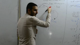 التكامل محاضرة 11 الحجوم الدورانية الاستاذ حيدر وليد السادس العلمي 