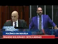 Download Lagu Confusões em Brasília entre Eduardo Bolsonaro e Alexandre de Moraes | Brasil Urgente