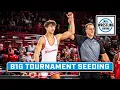 Revealing Seeds Pairings for the B1G Tournament B1G Wrestling Beyond