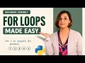 Python For Loops Explained for Absolute Beginners Easy Tutorial with Examples
