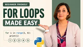 Python For Loops Explained for Absolute Beginners Easy Tutorial with Examples