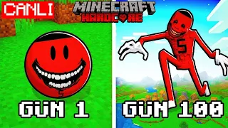 Minecraft'ta VERITY Olarak 100 GÜN Yaşadım !! - Minecraft [ CANLI YAYIN ]