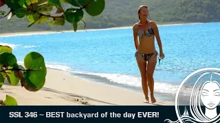 SSL 346 ~ Our BEST backyard of the day EVER… Playa Cinto, COLOMBIA!