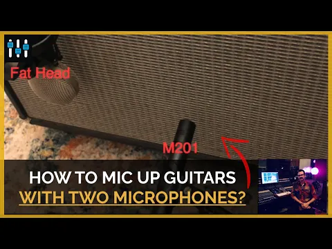 Tips for Recording Electric Guitar with Two Mics