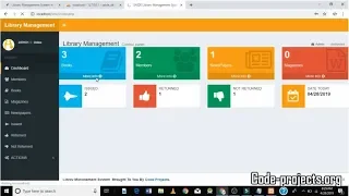 Library Management System In PHP and MySQL With Source Code Source Code Projects