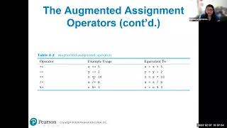 Ch404 Augmented Assignment Operators
