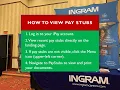 How to Access Ingram Pay Stubs W2s Online