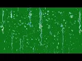 Water Drops Green Screen 4K Rain Falling Water Drops On Screen Effects