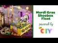 Mardi Gras Shoebox Float DIY Mardi Gras Craft Crayola CIY
