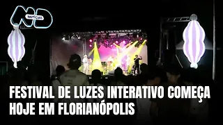 Florianópolis recebe primeiro Festival de Luzes Interativo da Celesc