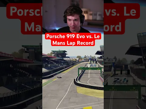 Porsche 919 Evo vs. Le Mans Lap Record