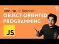 1 Constructor functions - Object oriented programming in Javascript Hindi