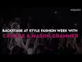 Backstage at Style Fashion Week With Camille Mason Grammer