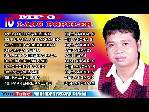 Download MP3 10 LAGU BUGIS  MP 3 PILIHAN TERBAIK MASA KINI