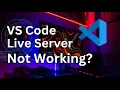 How To Fix Live Server Not Opening Browser - Visual Studio Code 2023
