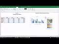 MS Excel Graphical representation of Data