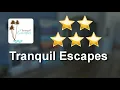 Tranquil Escapes Carmel IN Massage Therapy Review