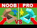 Lagu NOOB vs PRO: SECRET BUNKER House Build in Minecraft
