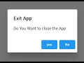 ExitApp Dialog WillPopScope Flutter