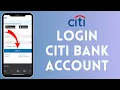 CitiBank Login How to Sign in to Citi Bank Online Banking Account 2024