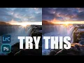 EASY Editing For Sunrise Sunset Photos Step By Step Lesson