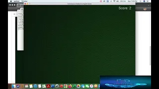 Building snake and apple game in pygame and python