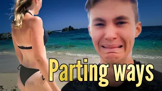 We’re splitting up sailing Asia