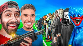 جمعت 38 يوتيوبر انا وبولتكس وتحديتهم على 130,000 جنية !! 💀💥 في فورتنايت
