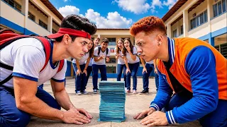 DESAFIEI O VALENTÃO DA ESCOLA NO BAFÃO! *DEU RUIM